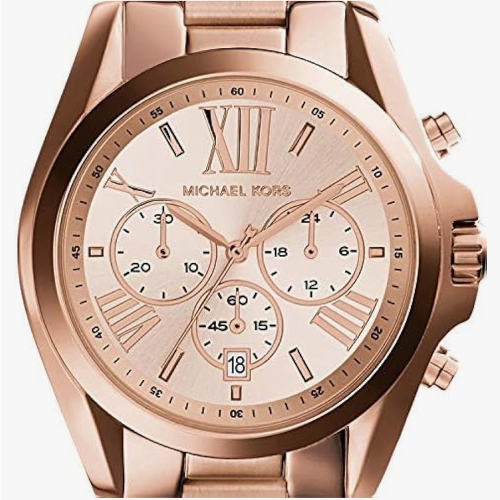 Rose Gold Tone MK watch